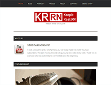 Tablet Screenshot of keepitrealrn.com